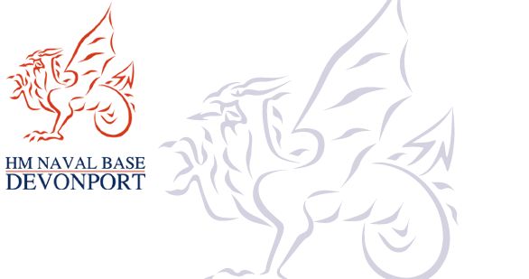 HM Naval Base Devonport Brand Logo Design